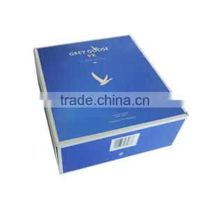 Top Grade Paper Wine Bottle and Glass Box thumbnail-1