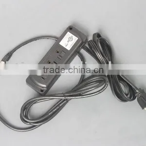 American 3 Outlets With Cover, Coxial Cable Power Outlet thumbnail-1