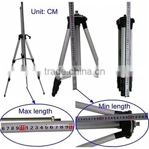 5/8 Inch Elevator Tripod With Extension Rod and Adjustable Height for Laser Levels thumbnail-3
