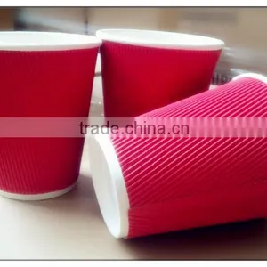 2016 350ml Soda Cups, Hot Sale Logo Custom Sodas Cup, PE Coated Waterproof Carbonated Beverage Paper Cups thumbnail-1