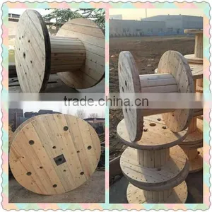 Wooden Cable Drum Roller 1800mm thumbnail-1