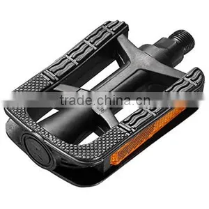Hot Sale High Quality Wholesale Price Black Durable Plastic Bicycle Pedals Bicycle Parts thumbnail-1