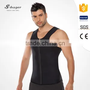 S-SHAPER Wholesale Zipper Neoprene Ultra Vest Hot Sweat Shirts thumbnail-3