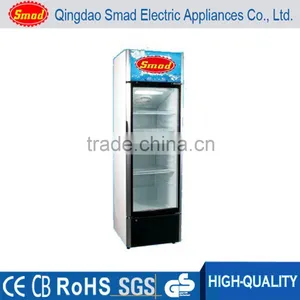Transparent Glass Door Upright Supermarket Showcase Display Refrigerator thumbnail-4