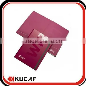 Custom A5 A6 pu Cover Notebook With Bookmark thumbnail-1