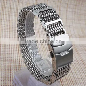 Stainless Steel Material Mesh Watch Bands thumbnail-2