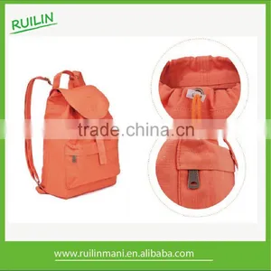 Leisure Drawstring Backpack Canvas thumbnail-1