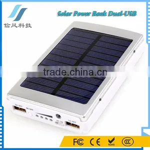 Solar Powerbank Charger 6000mAh for Mobile Phone thumbnail-2