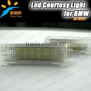 E60/E60N/E61/E61N/F10 E70 Mini Led Courtesy Light Lamp 3528SMD Car Led Door Light thumbnail-1