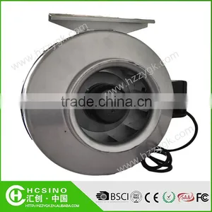 Metal Casing 4",6",8",10",12" 120V/230V AC Current Ventilation Blower Fan/Axial Flow Type Circular Mounted Duct Fan thumbnail-1
