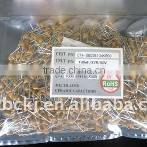 X7R 104 Multilayer Ceramic Capacitor/ MLCC thumbnail-1