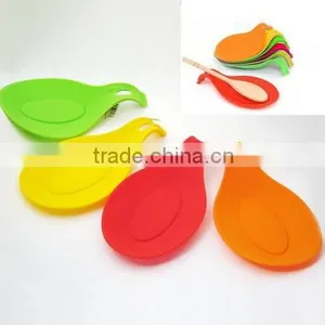 Colorful Design Food Grade Silicone Kitchen Utensil Spatula Holder thumbnail-1