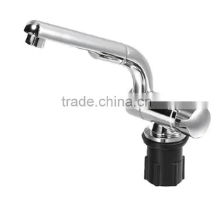 Unique Full Copper Folding Kitchen Faucet Tap GR-S012 thumbnail-1