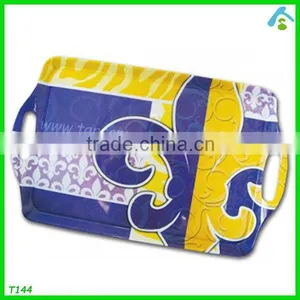 2016 Fashional Custom Logo 100% Melamine Tray thumbnail-3