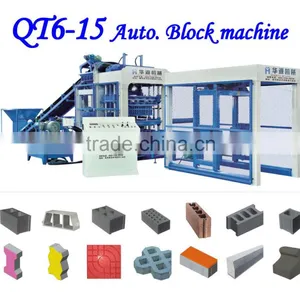 Best Quality Concrete Block Machine of QT6-15 Automatic Block Making Machine thumbnail-2