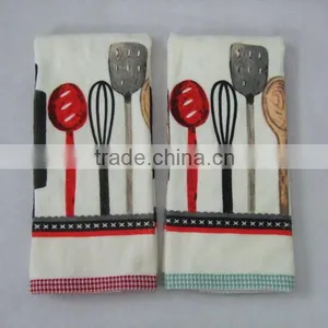 Photo Printing Cycling Design Velour Towel With Dobby Border thumbnail-1