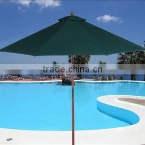 Patio Wood Umbrella thumbnail-1