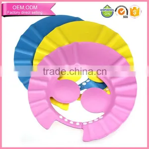 Infant Baby Kids Eco Friendly EVA Waterproof Ear Shower Cap thumbnail-1