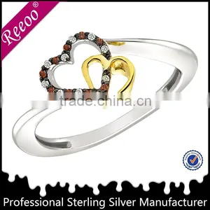 Heart Shaped Engagement Ring, Heart Shaped Diamond Rings thumbnail-1