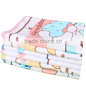 Factory Price Cute Printed Terry Diaper Cotton Waterproof Padded Baby Changing Mat thumbnail-1