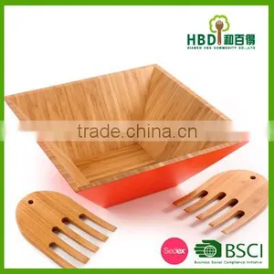 Orange Color Salad Bowl thumbnail-2