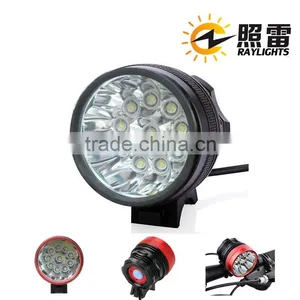 10 x CREE XML XM-L T6 LED Bike Light Front Bicycle Lamp Outdoor Flash Light With Rechargeable Battery thumbnail-1