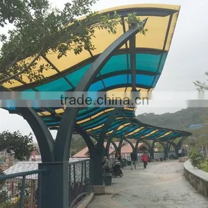 Polycarbonate Roofing Sheet for Walkway/side Walk/footpath thumbnail-2