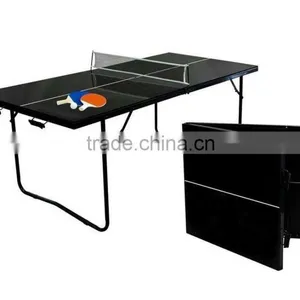Factory Promotion Double Folding Table Tennis Table thumbnail-1