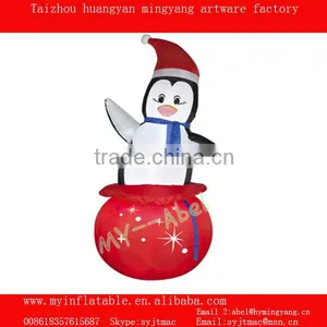 Small Inflatables Christmas Penguin thumbnail-1