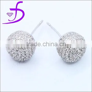 China Manufacturer Wholesale 925 Silver Post Earring thumbnail-1