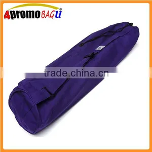 2016 Canvas Gym Yoga Mat Bag & Yoga Bag Drawstring Gym Bag thumbnail-4