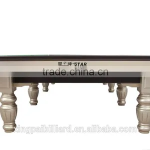 12 ft Star Solid Wood Snooker Table With Full Set of Accessories thumbnail-2