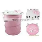 New Style and Cute Folding Canvas Fabric Storage Bins for Kids thumbnail-1