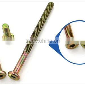 M8*16-M8*120 Plat Round Head Screw, Furniture Hexagon Screw thumbnail-2