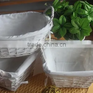 Small Wilow Storage Basket; Wicker Stock Basket thumbnail-2