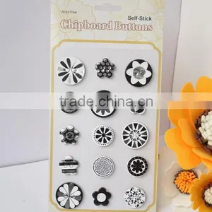 Chipboard Button Sticker Set thumbnail-1