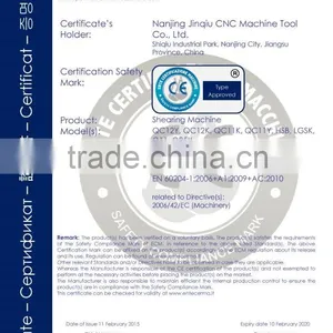 QC11Y-20X3200 Hydraulic CNC Guillotine Shearing Machine thumbnail-5