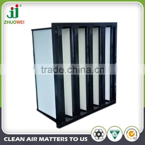 Low Resistance pp Media FV Combined Sub-HEPA Air Filter thumbnail-2