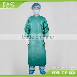 Spunlace Fabric Surgical Gown Sterile Reinforced Surgical Gown thumbnail-1