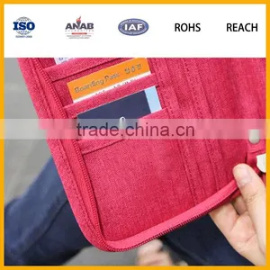Multi Functional Canvas Carry Case/ Travel Organiser Wallet Bag/ Passport Holder thumbnail-1