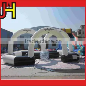 Hot Selling Customized Size Inflatable Go Karts Race Track for Toy Balls thumbnail-4