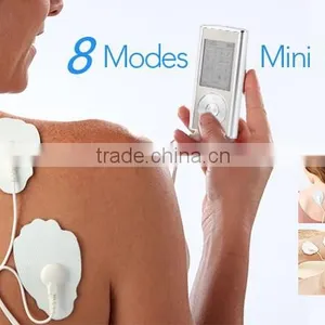 8 Modes Pain Relief Full Body Digital Pulse Impulse Mini Micro Massager thumbnail-5