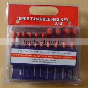 10pcs T-Handle Hex Key Wrench thumbnail-1