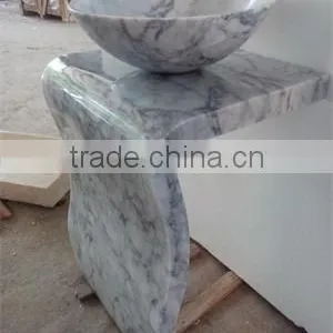 Marble Rectangular Countertop Bathroom Wash Basin thumbnail-4