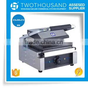 Single Head Commercial Electric Panini Contact Grill, Panini Griddle thumbnail-5