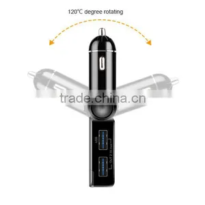 Car Handsfree Bluetooth fm Transmitter and USB Charger thumbnail-3