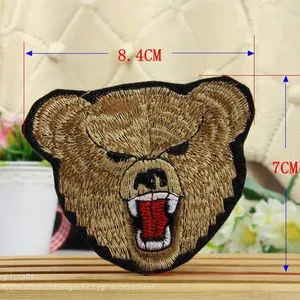 Chinese Supplier Wholesale Iron on Patch Heat Seal Professional Embroidery Patch thumbnail-4