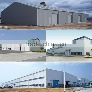 First-class Certified Prefabricated Metallic Workshop Shed thumbnail-3