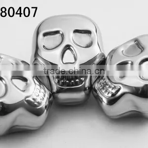 Stainless Steel Skull Ice Cubes Whiskey Stone thumbnail-1