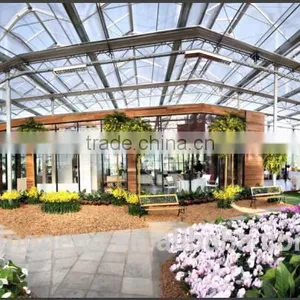 Sight-seeing Large Size Single Layer Glass Greenhouse thumbnail-2